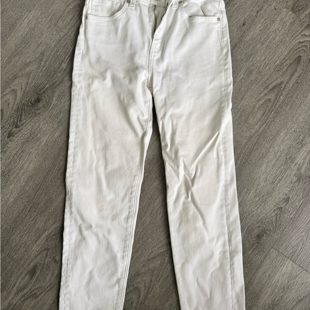 Women's Classic White Slim Jeans